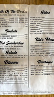 Laclears Tavern Eatery menu