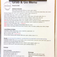 Vegan Commissary menu