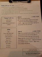 Matjoa Korean Bbq menu