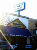 George's Greek Cafe outside