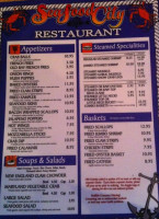 Seafood City* menu