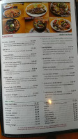 Tequila's Restaurant menu