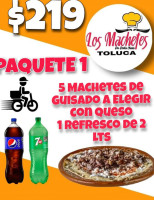 Machetes Toluca food