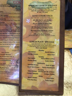 Pac Island Grill menu