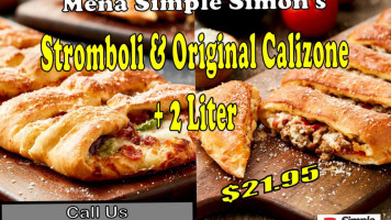 Simple Simon's Pizza food