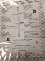 Mrs Wenger's menu