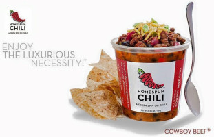 Homespun Chili food