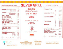 Silver Grill Catering (food Truck) menu
