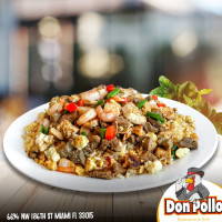 Don Pollo Rotisserie Grill food