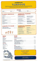 American Girl Washington, D.c. menu