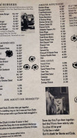 Hogan's Hideout Grill menu