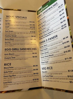 Eggholic Indian Veg Egg Street Food menu