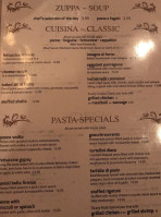 Capuano's menu