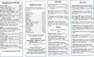 Nosh The Deli menu