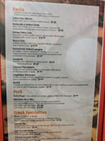 City Grille menu