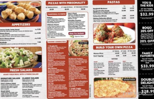 Jet City Pizza menu