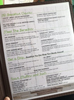 Harley Dawn Diner menu