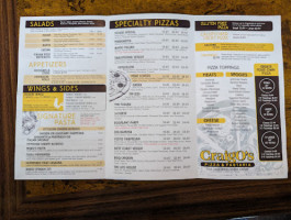 Craig O's Pizza Pastaria menu