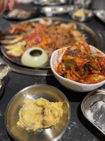 Olleh Korean Bbq food