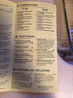 El Salto Authentic Mexican menu