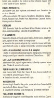 Don Sal Cocina Cantina menu