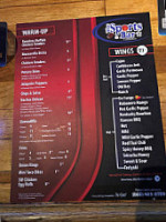 The Sports Bar menu