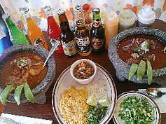 El Huarache Azteca food