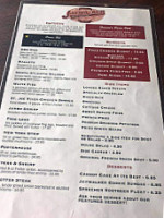 Jaywalker Restaurant menu