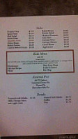 Spurs Bar & Grill menu