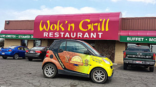 Wok N Grill Restaurant outside