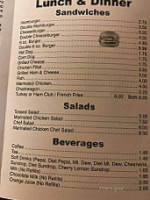 Deluxe Grill menu