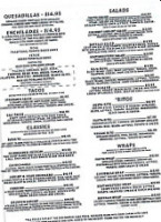 Desperados menu