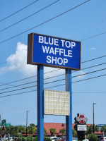 Blue Top Waffle Shoppe outside
