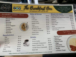 The Breakfast menu