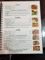 Pad Thai Cuisine menu