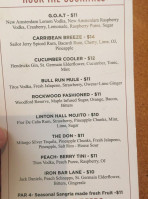 Rockwood menu