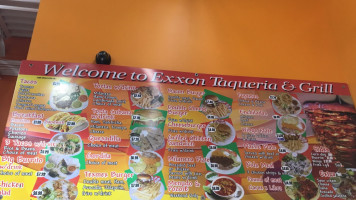 Exxon Taqueria Grill menu