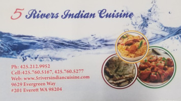 5 Rivers Indian Cuisine food