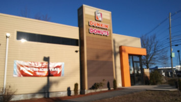 Dunkin' outside