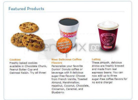 Dunkin' Donuts food