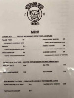 Savage Hog Bbq menu