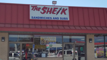 The Sheik Sandwiches and Subs outside