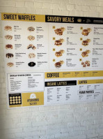 Smash Waffles menu