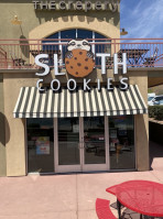 Sloth Cookies inside