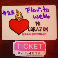 Mi Corazon Mexican food