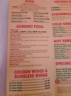 Chop's Shop Pizzeria menu