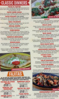 Los Mariachis Mexican menu