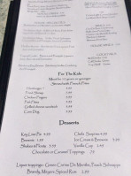Bahama Bob's Beach Side Cafe menu