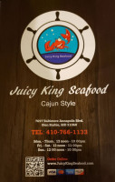Juicy King Seafood food