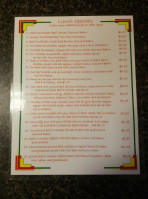 Amigos Mexican menu